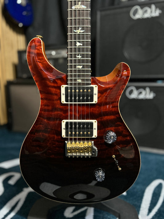 USA Custom 24 - 2020 Wood Library Fire Red Fade - 10 Top