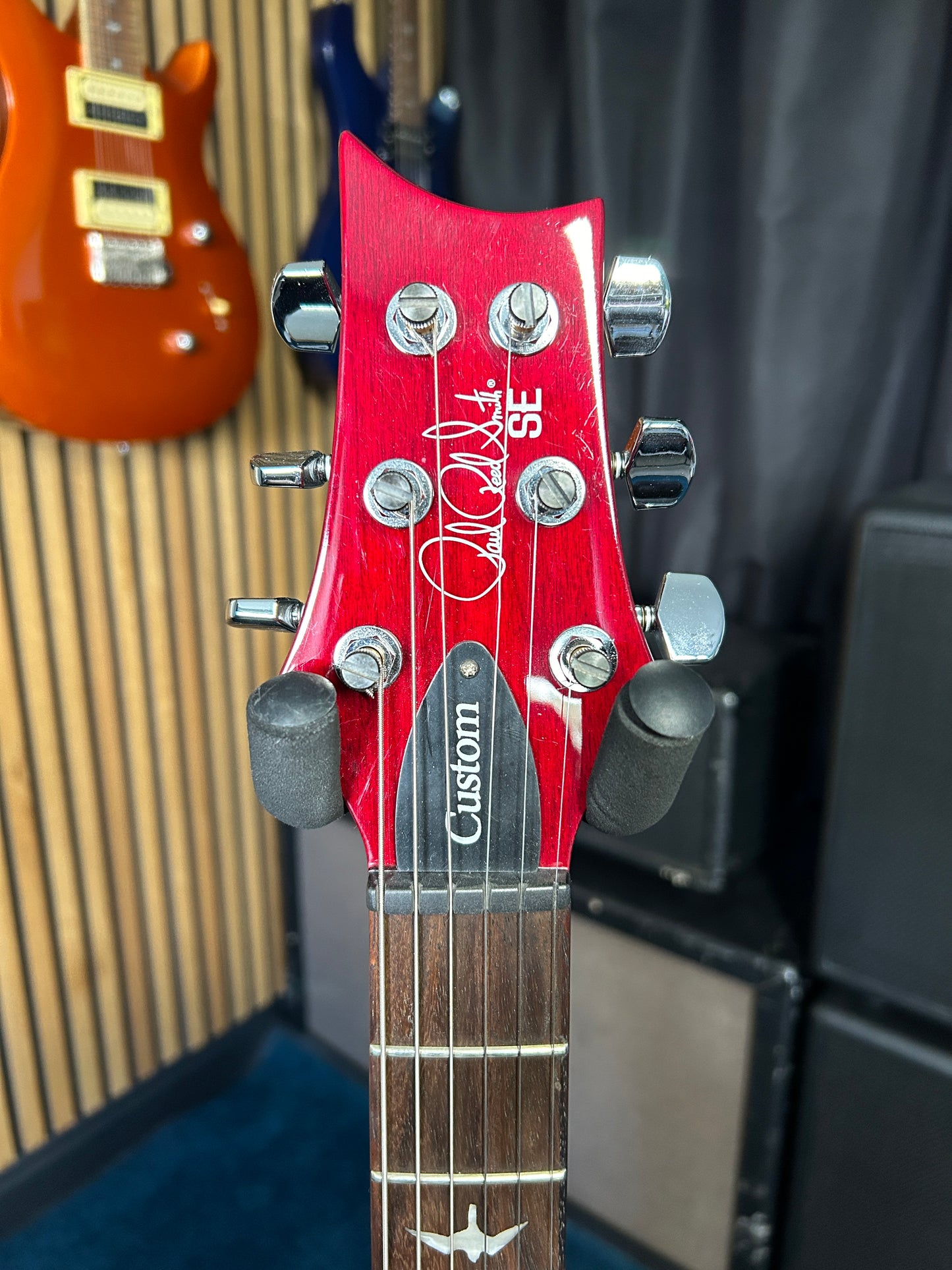 SE Custom 24 - Charcoal Cherry Fade Limited Edition