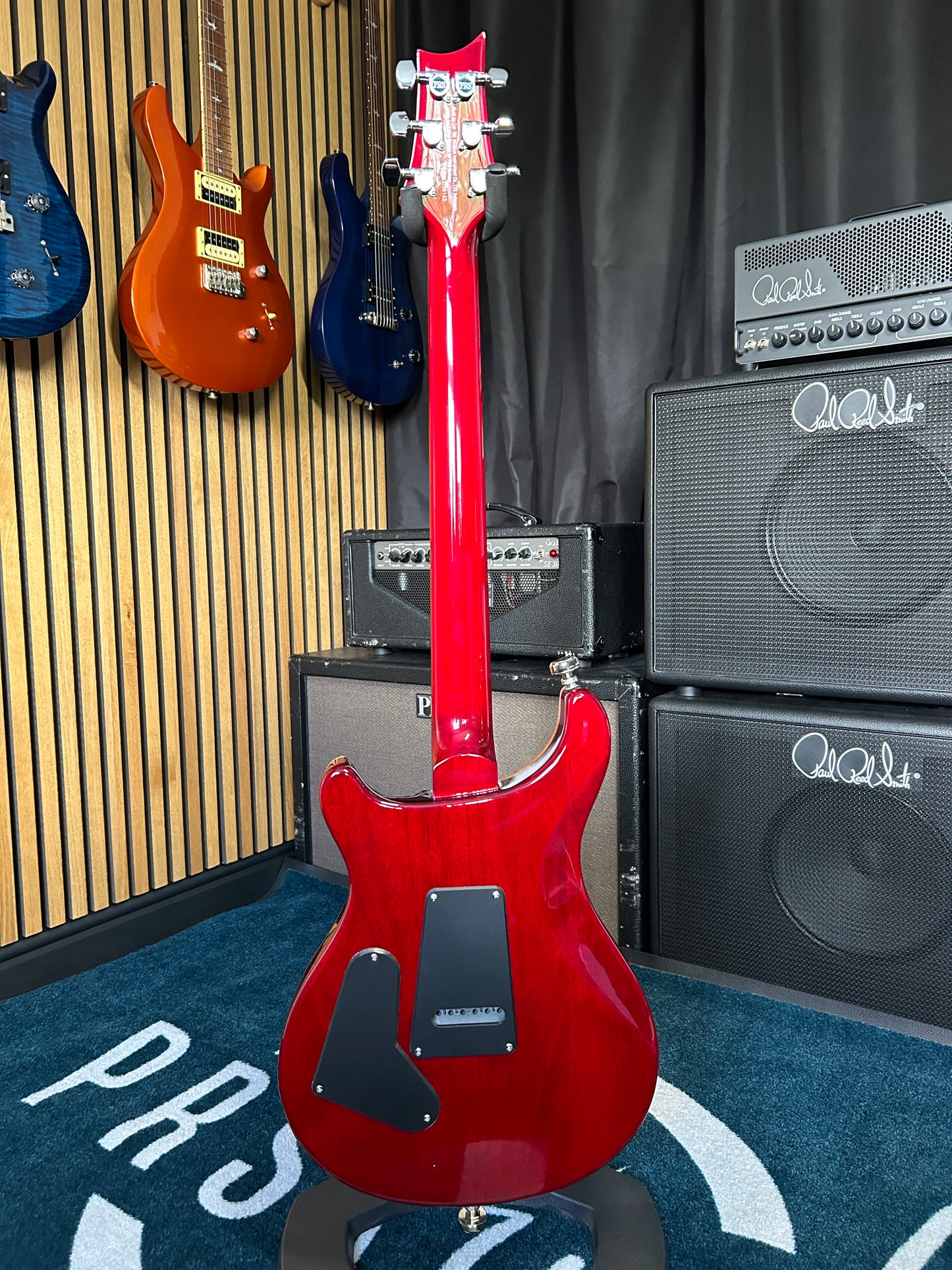 SE Custom 24 - Charcoal Cherry Fade Limited Edition