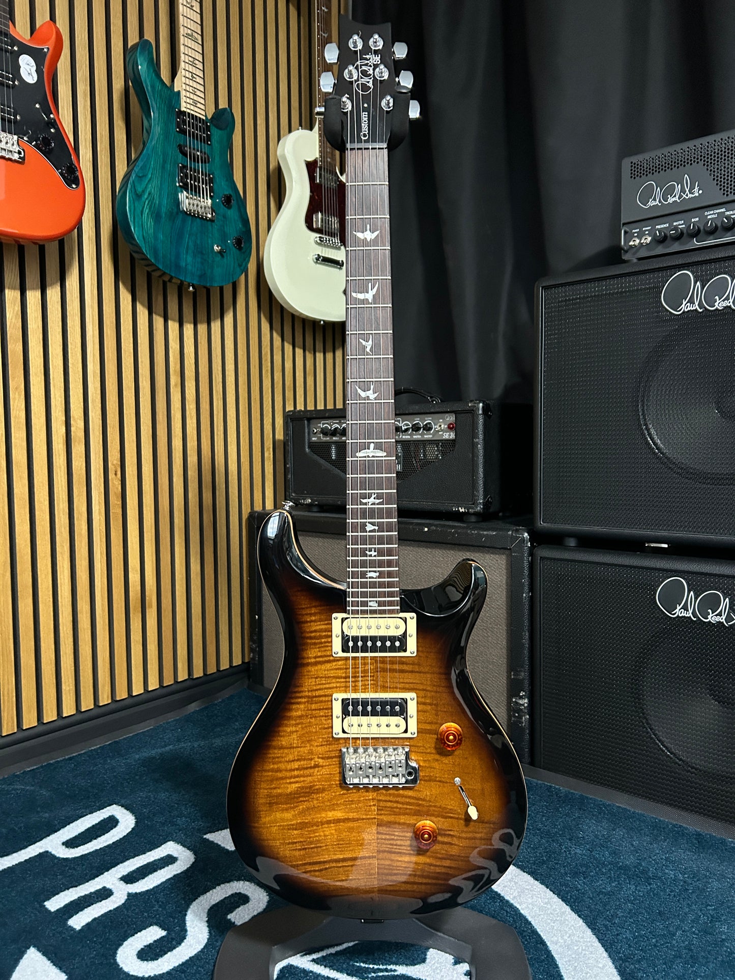 SE Custom 24 - Black Gold Burst