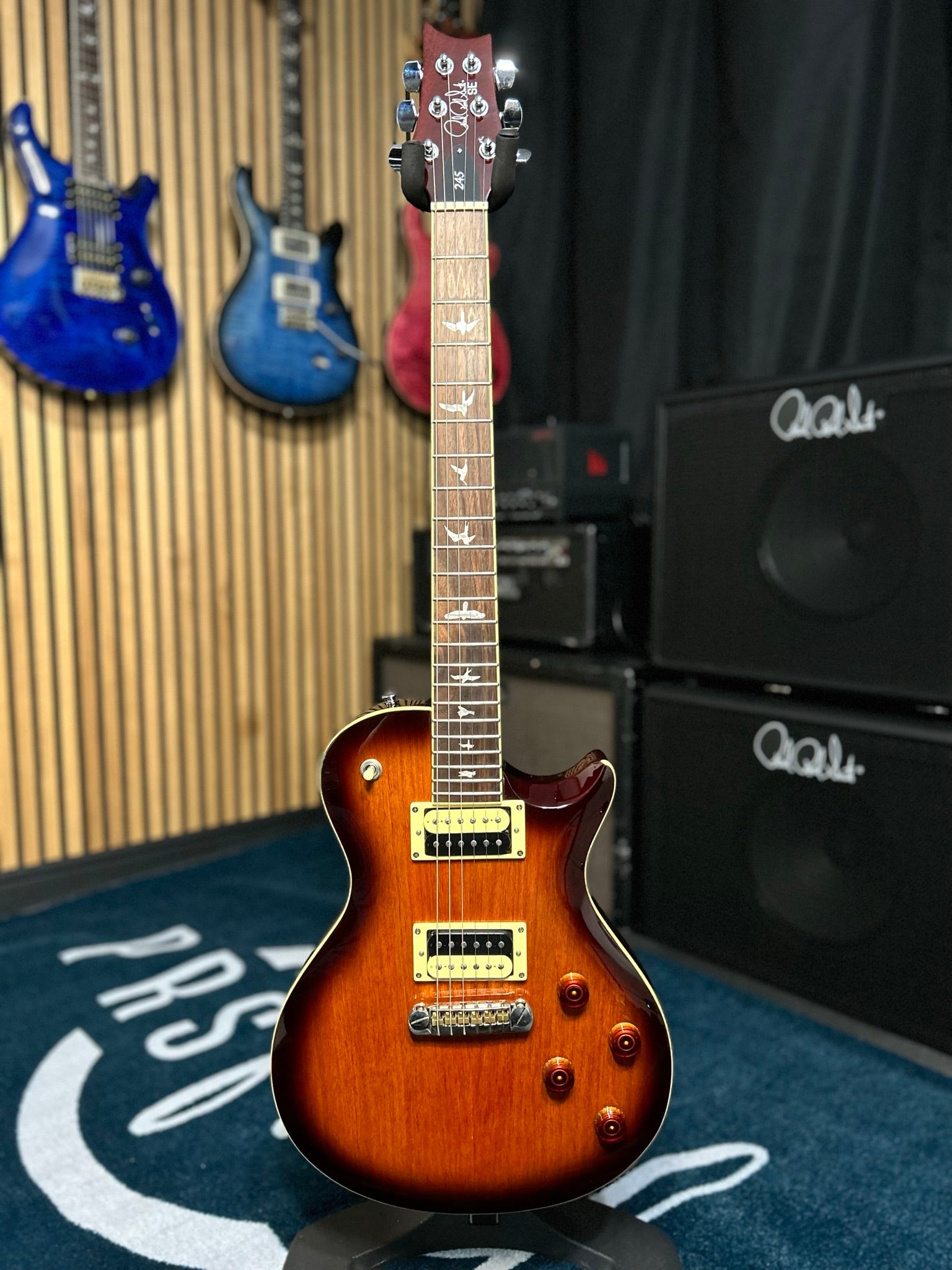 prs se 245 tobacco sunburst review (2017) Paul Reed Smith is recognized around the world as a producer of exquisite guitars PRS SE 245, TOBACCO SUNBURST