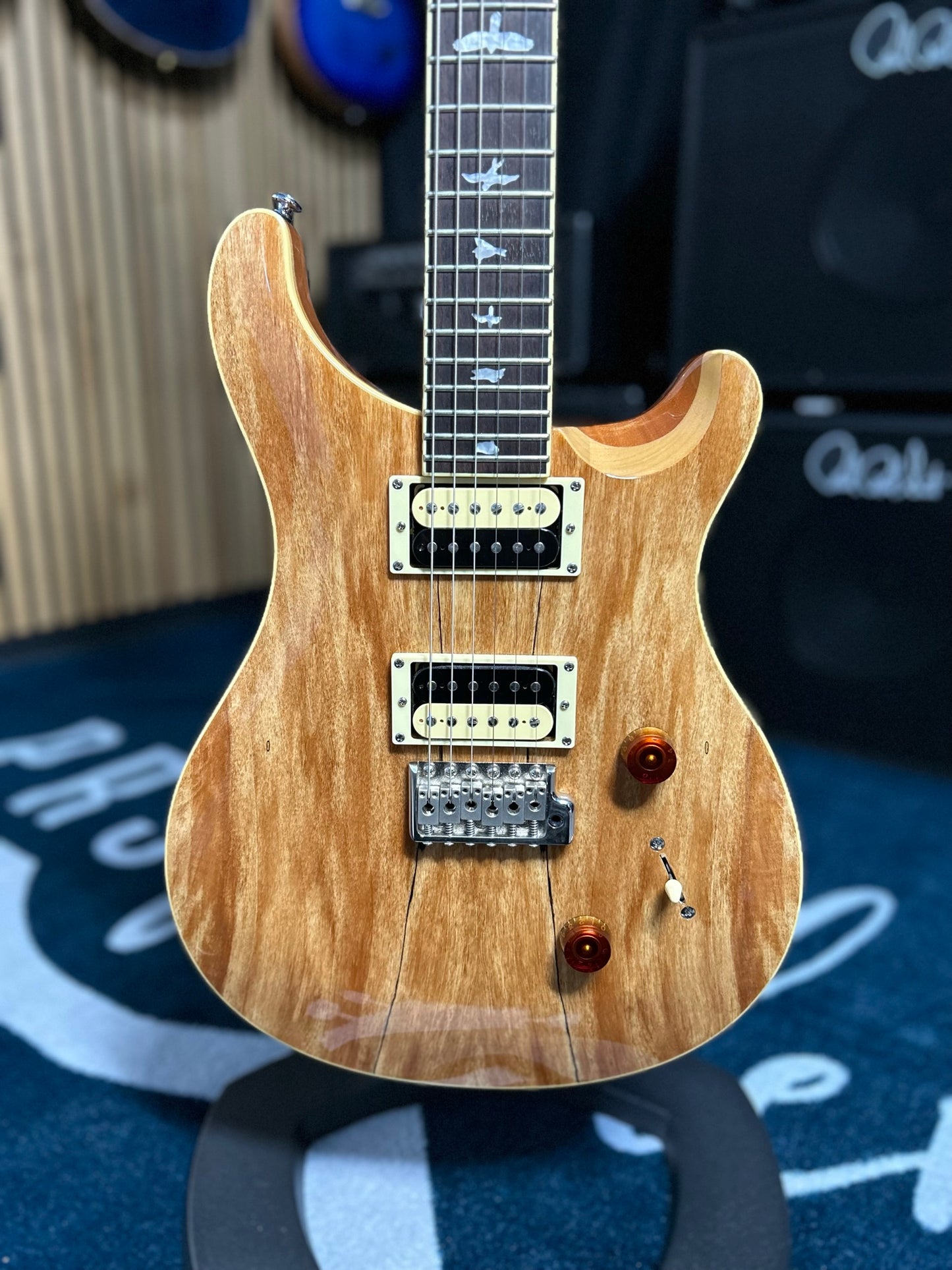 SE Custom 24 - Limited Edition Spalted Maple Natural Finish