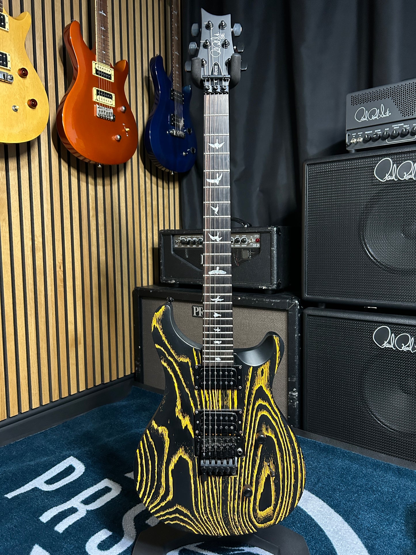 SE Custom 24 Floyd - Sandblasted Swamp Ash Limited Edition
