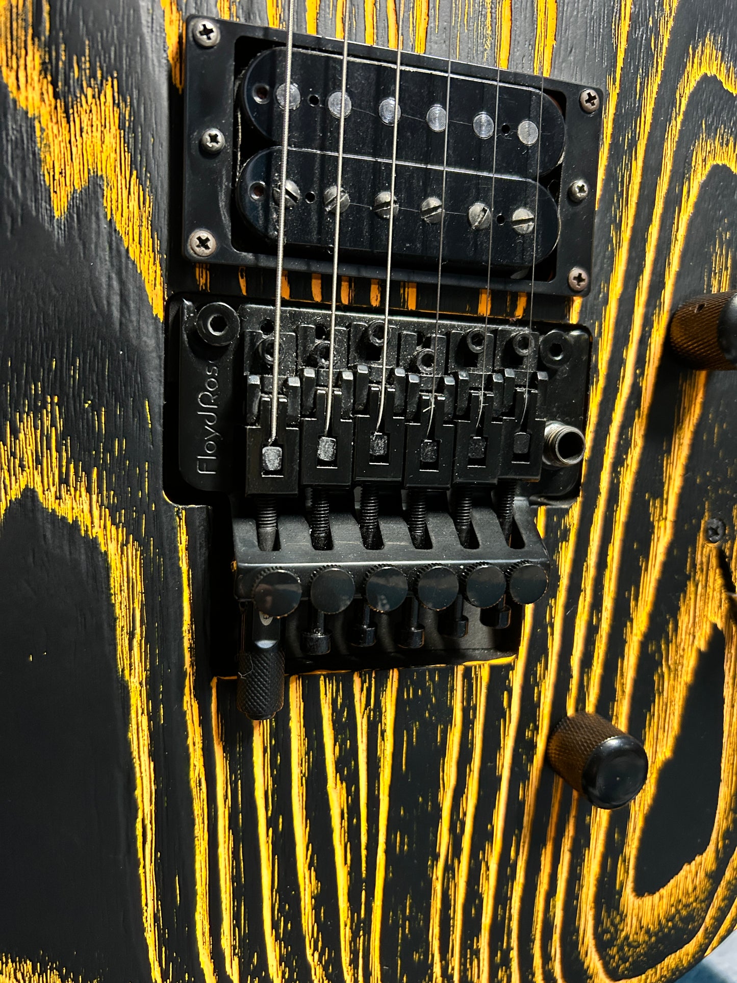 SE Custom 24 Floyd - Sandblasted Swamp Ash Limited Edition