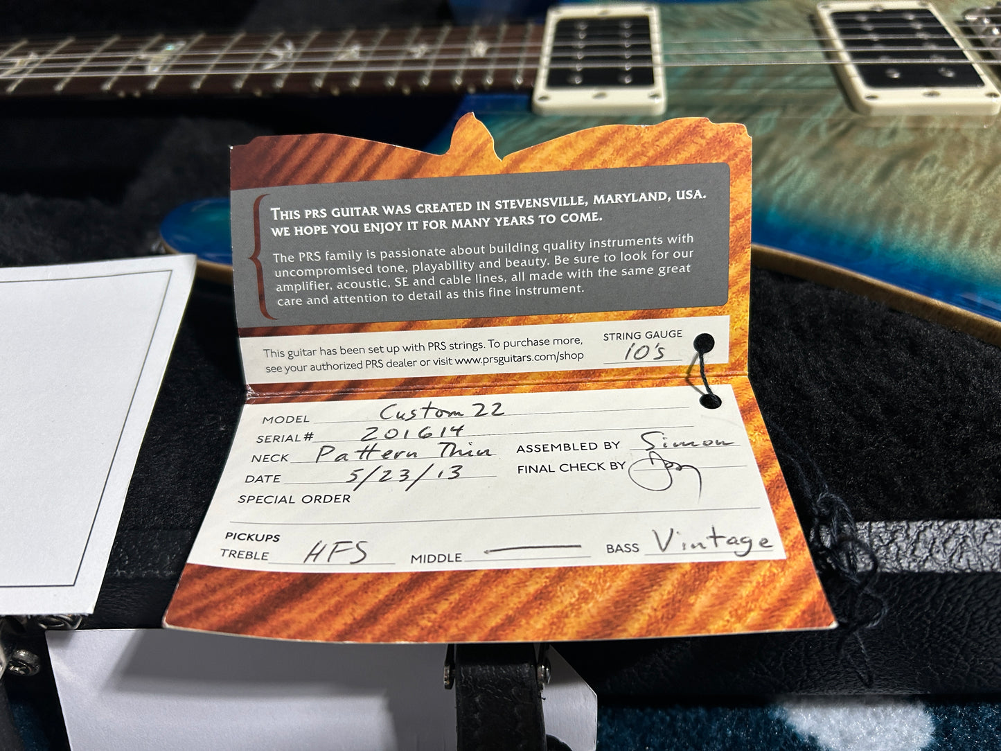 USA Custom 24 - 2013 Makena Blue