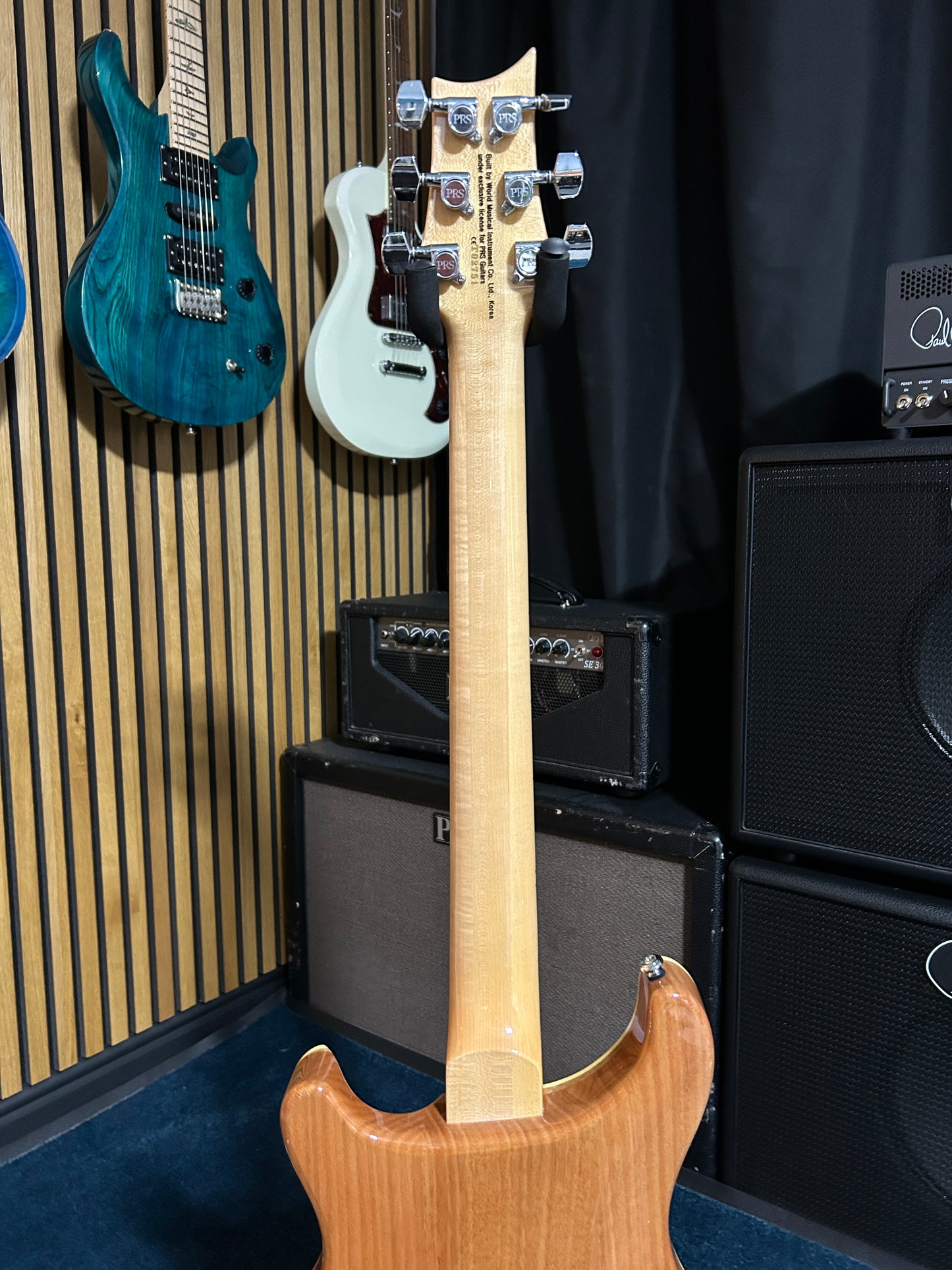 SE Custom 22 Semi Hollow - Blue Matteo