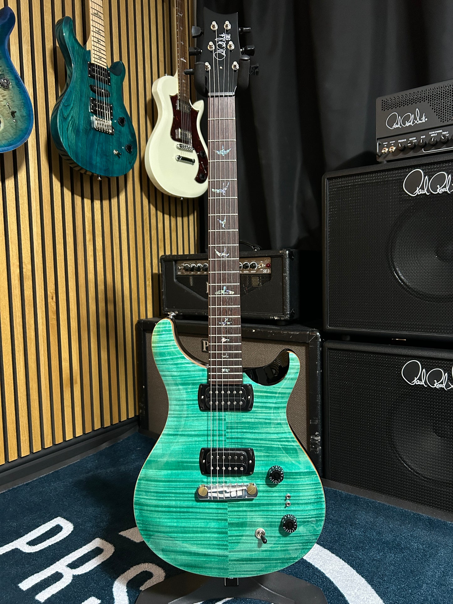 SE Pauls Guitar - Aqua