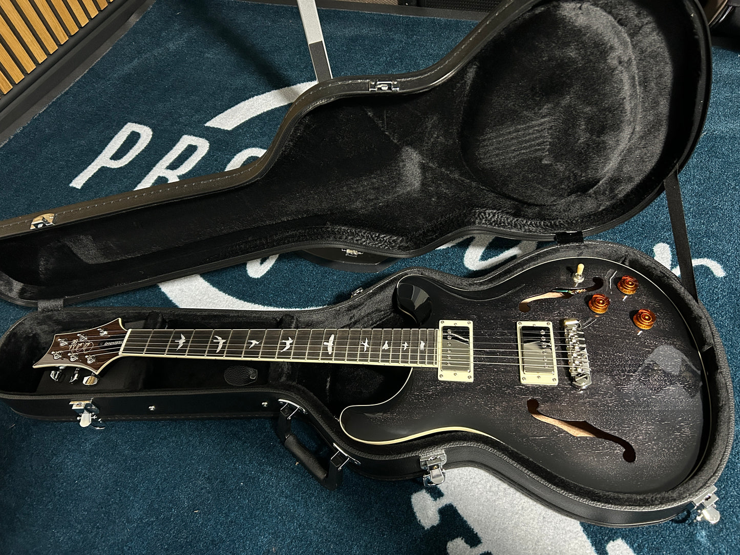 SE Hollowbody II Piezo - Dog Hair Smokeburst
