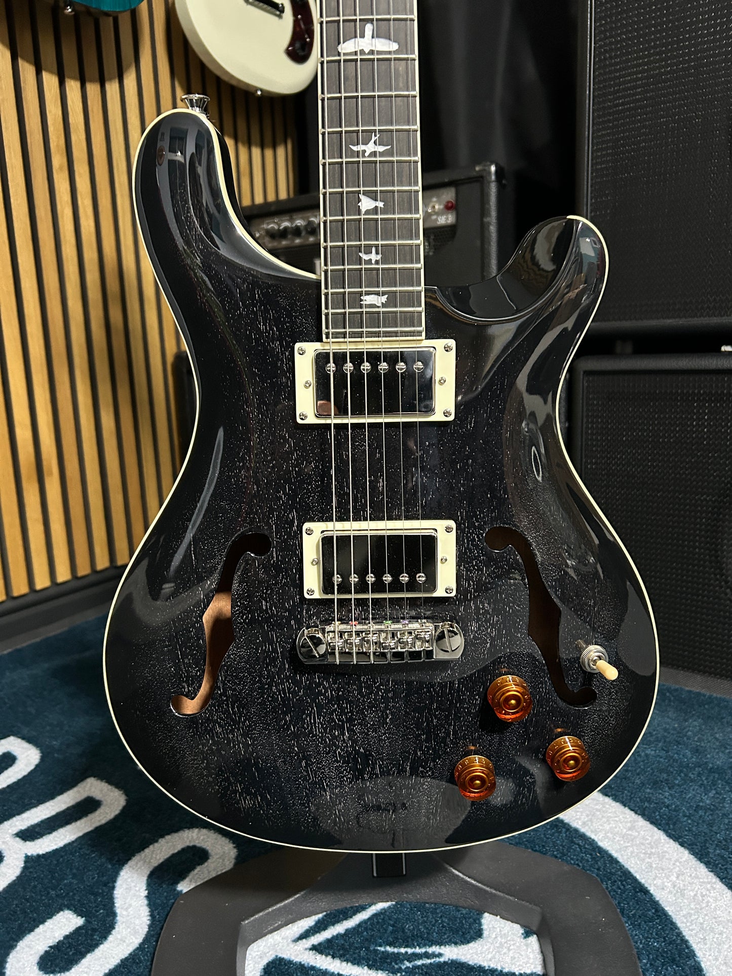 SE Hollowbody II Piezo - Dog Hair Smokeburst