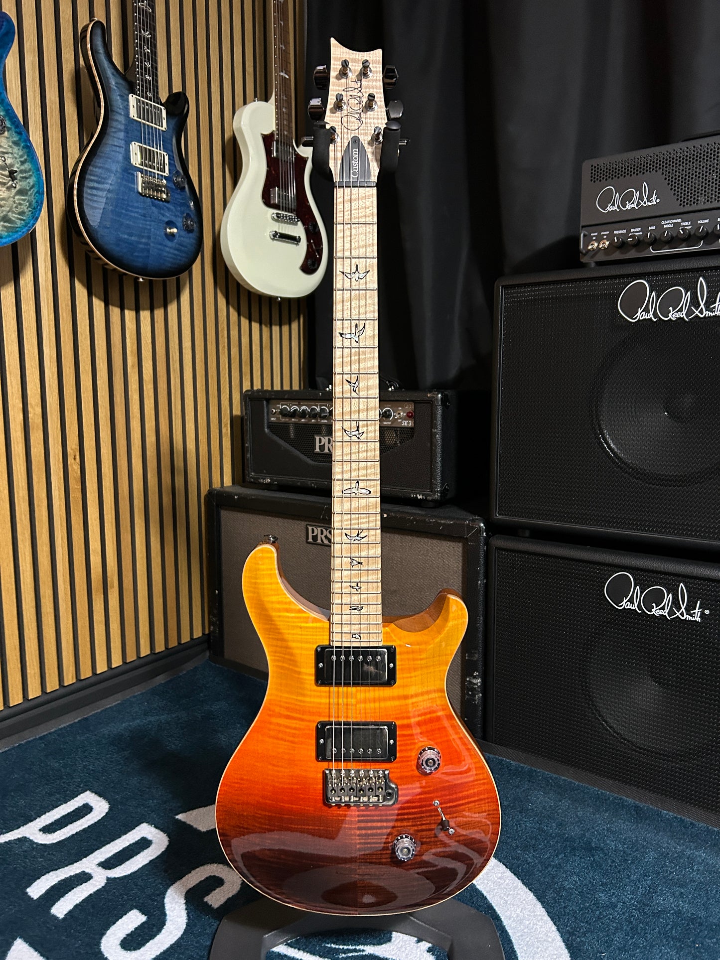 USA Custom 24 - 2021 Wood Library Orange 10 Top