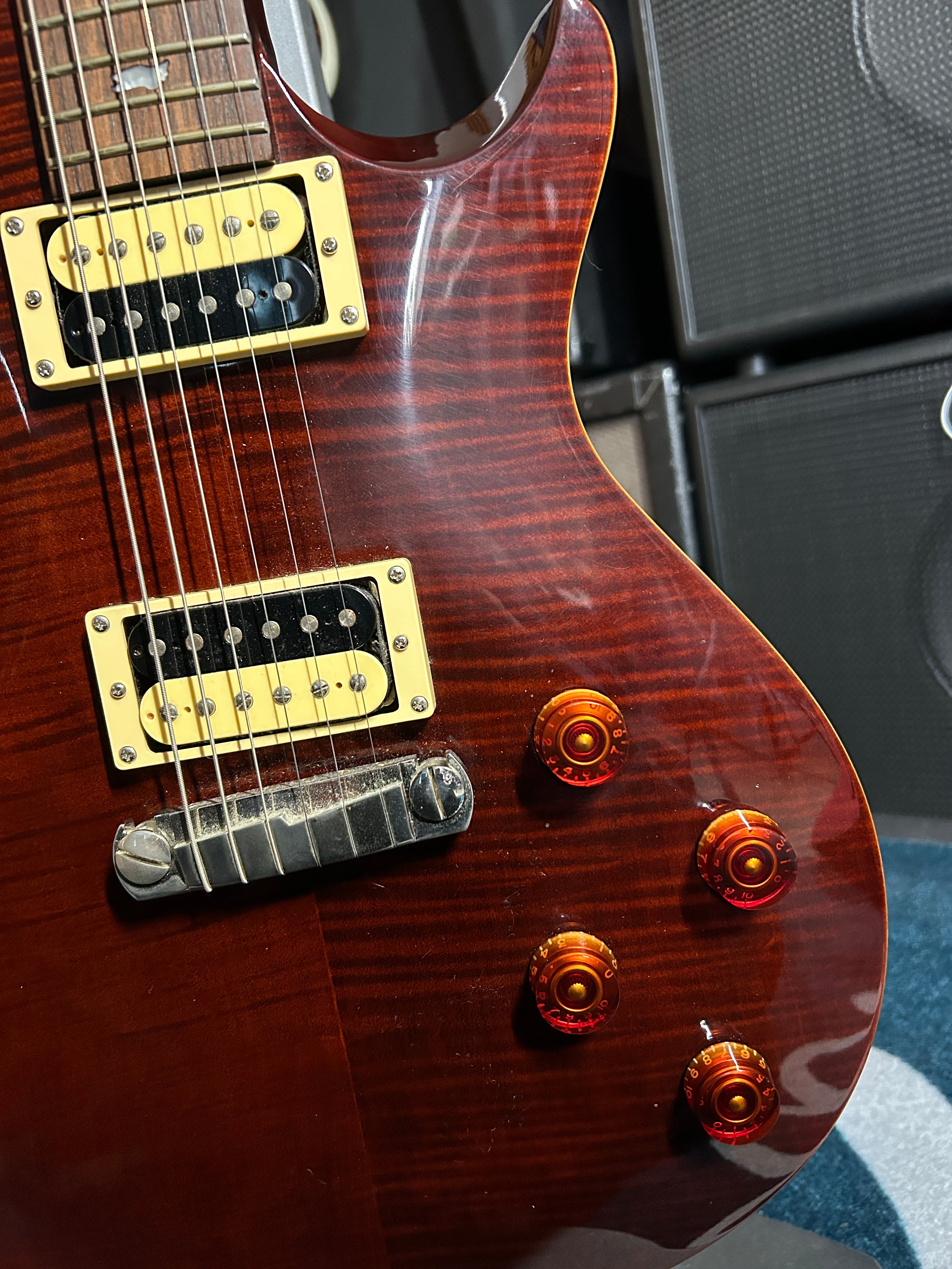 SE 245 - Dark Cherry Sunburst – PRSFinder