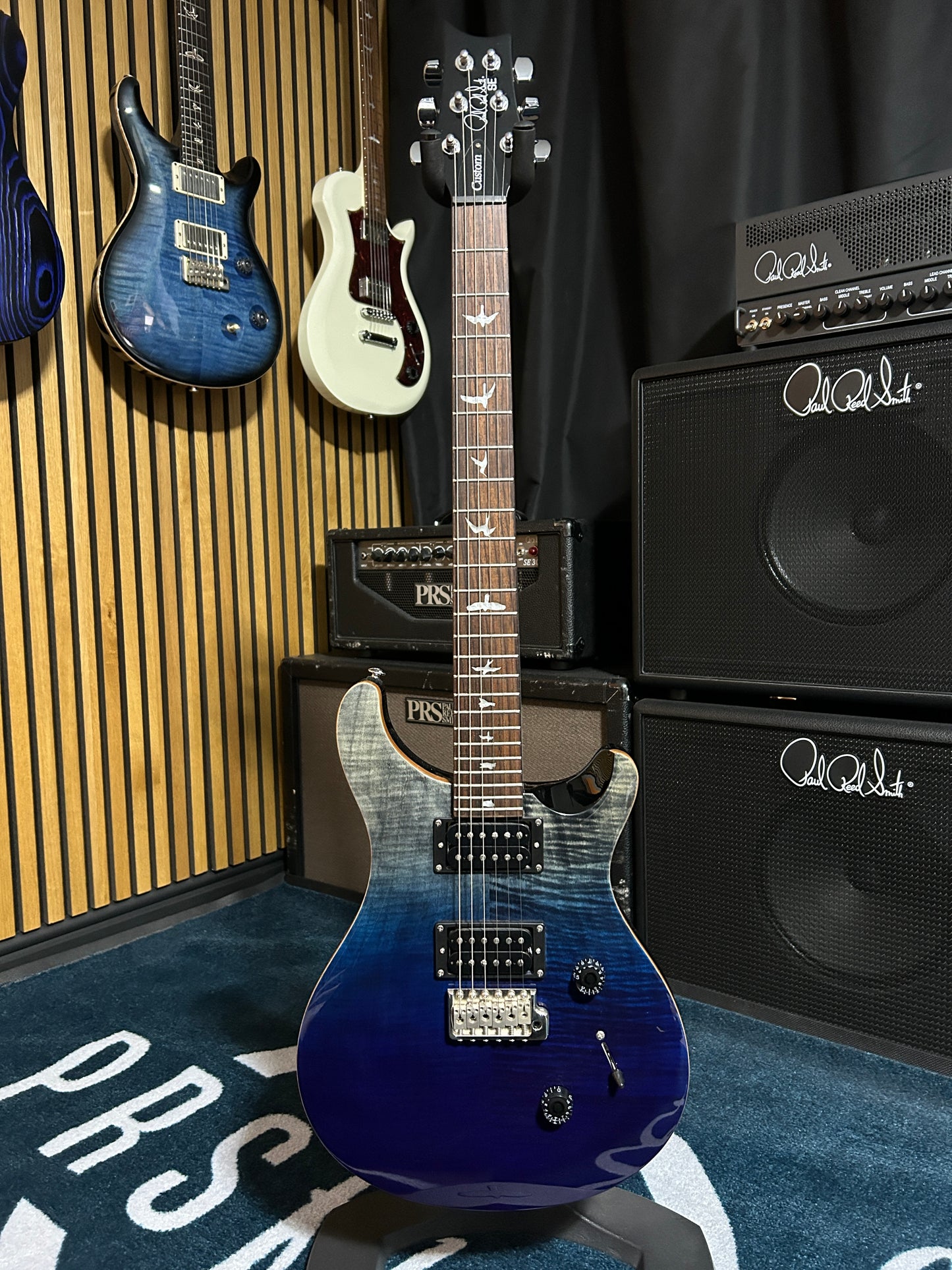 SE Custom 24 - Charcoal Blue Fade
