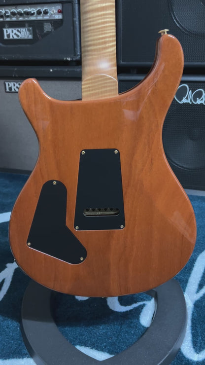 USA Custom 24 - 2020 Wood Library Fire Red Fade - 10 Top